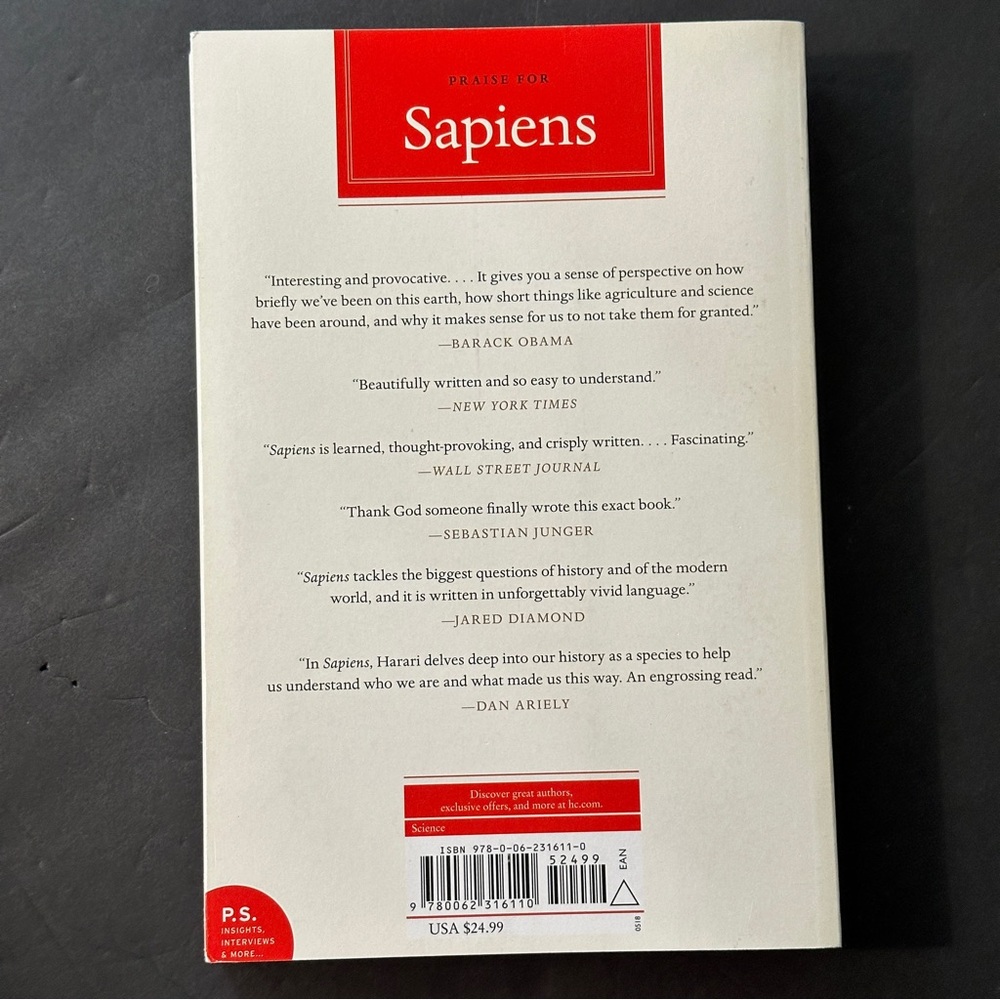 Sapiens: A Brief History of Humankind by Yuval Noah Harari | Social Science | PB - Picture 2 of 11
